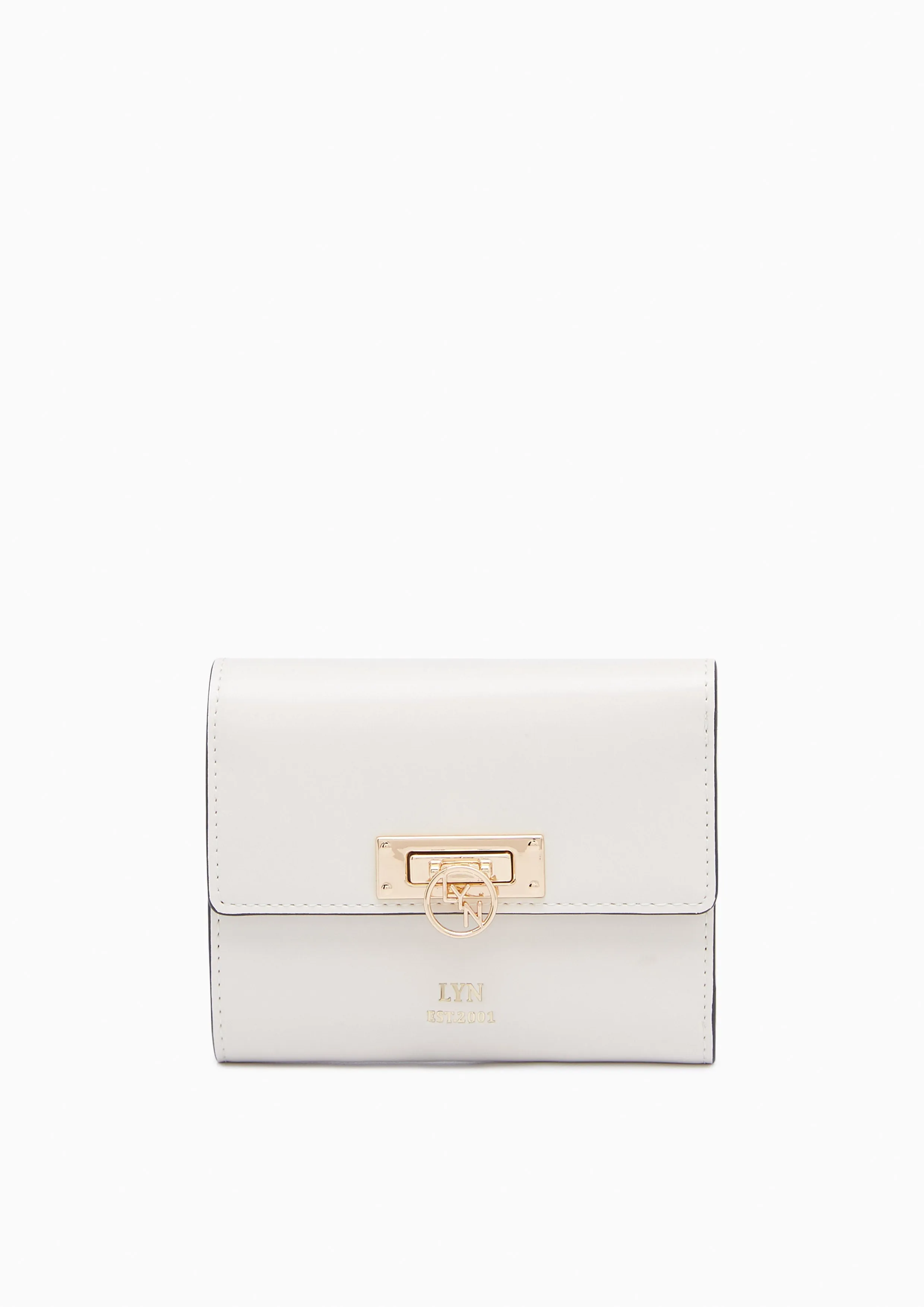 Alana Short Wallet Beige