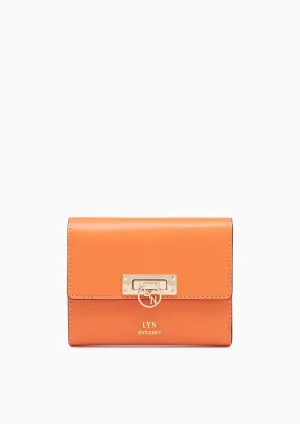 Alana Short Wallet Dark Orange