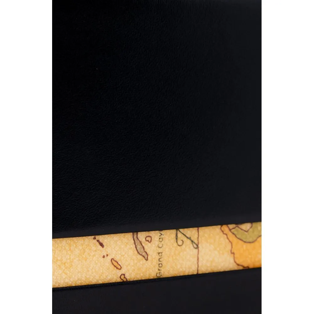 Alviero Martini Prima Classe Black Leather Wallet
