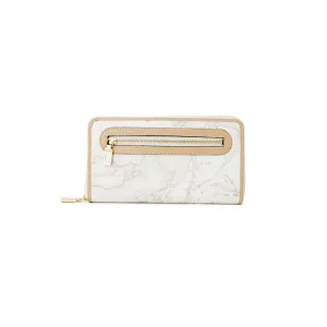 Alviero Martini Prima Classe White Leather Wallet