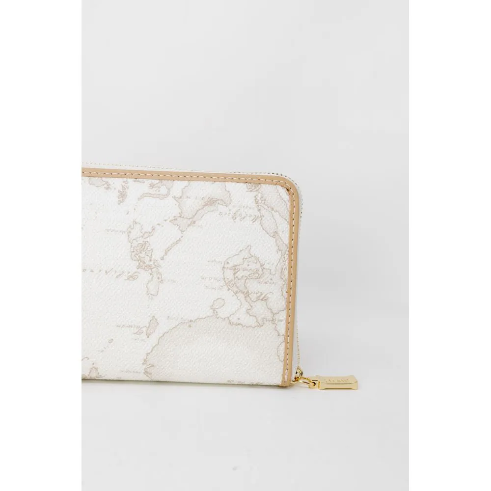 Alviero Martini Prima Classe White Leather Wallet