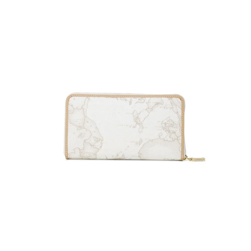 Alviero Martini Prima Classe White Leather Wallet