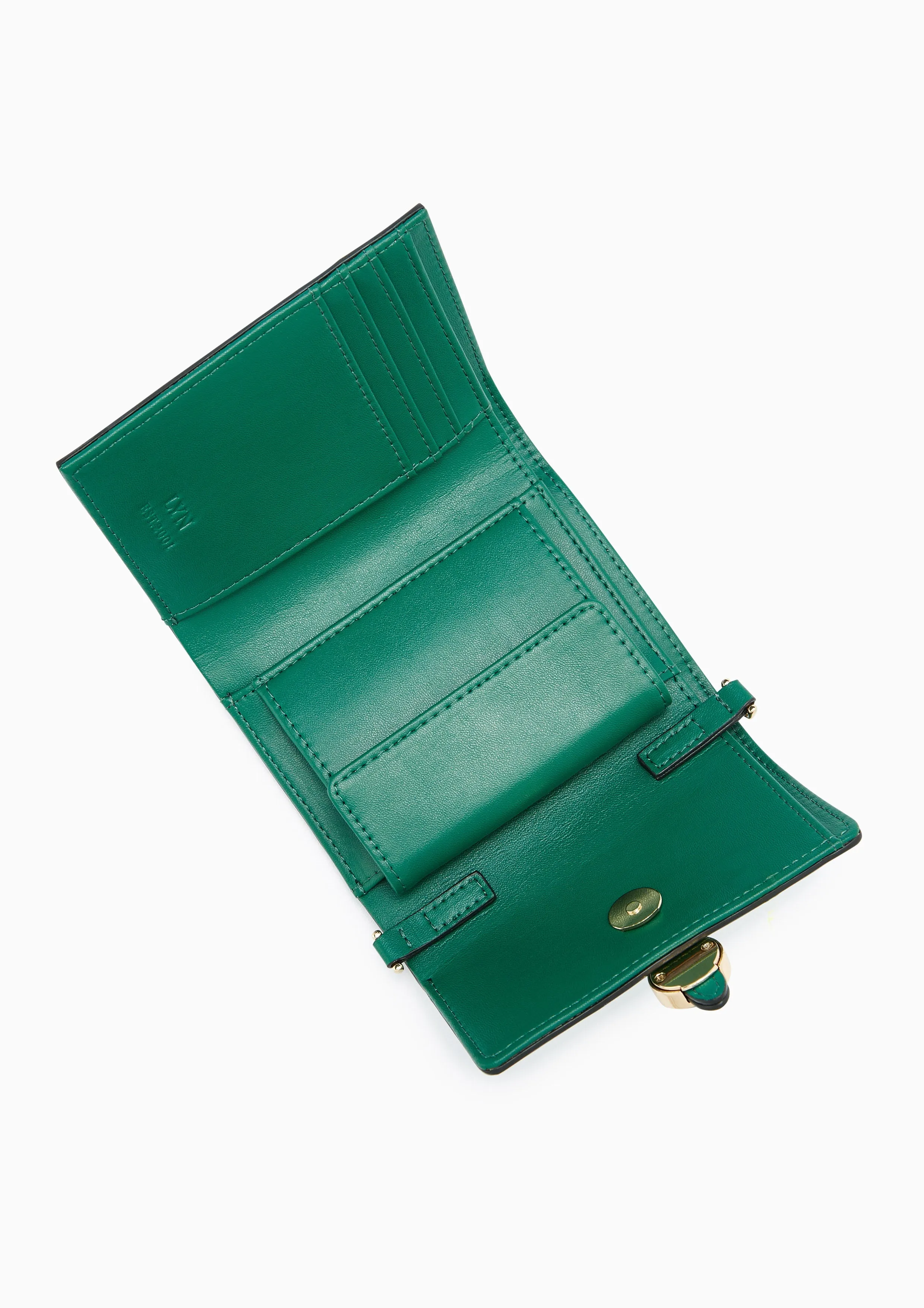 Arista Short Wallet Green
