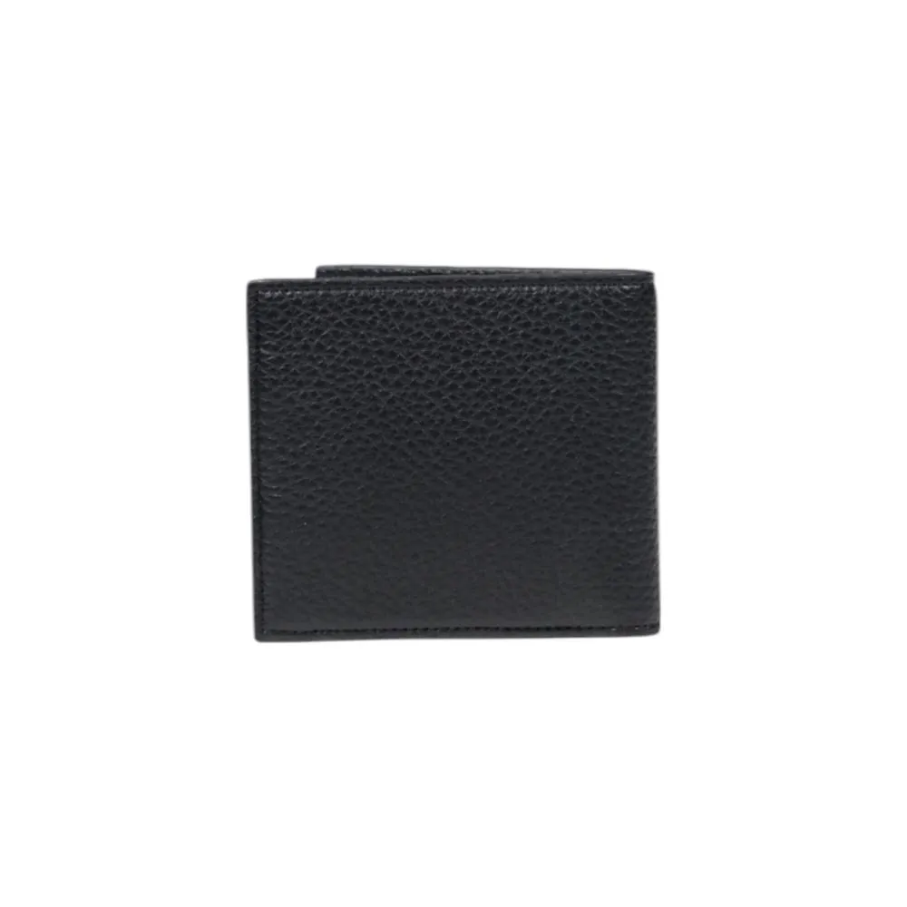 Armani Exchange Black Polyester Wallet