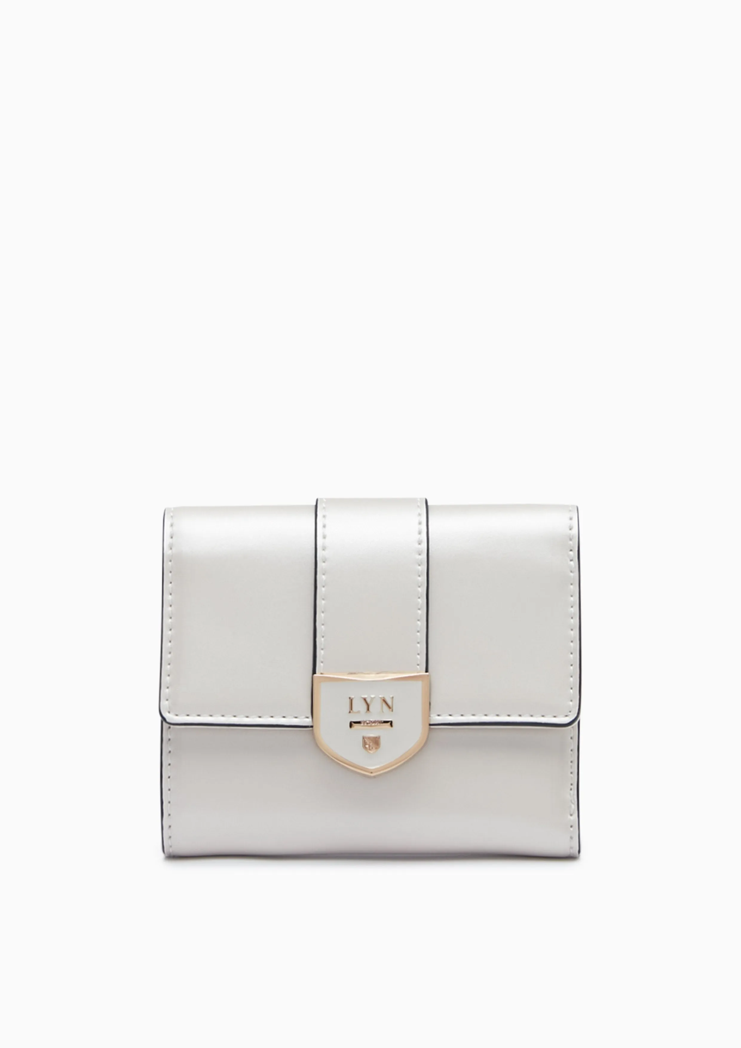Athella Tri-Fold Wallet  White