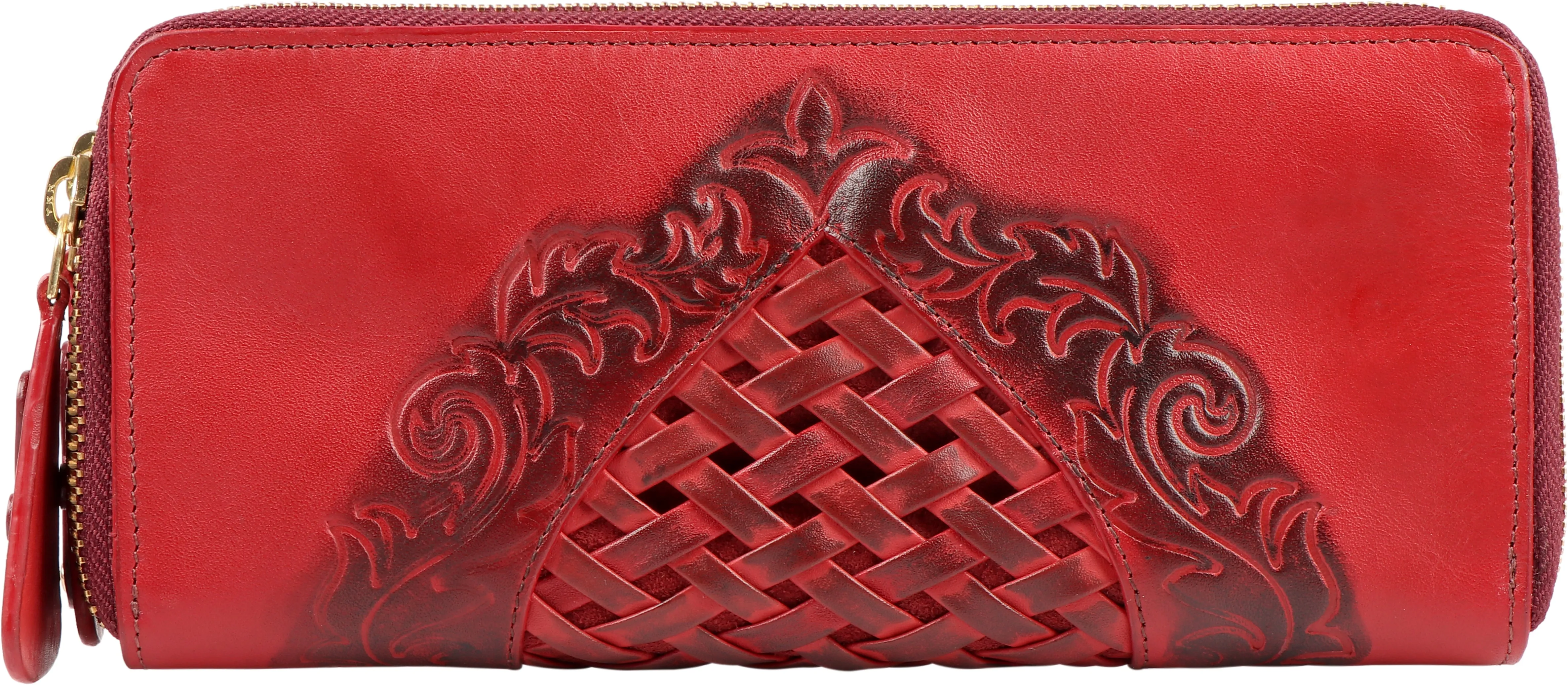 BELLE STAR W4 DOUBLE ZIP AROUND WALLET