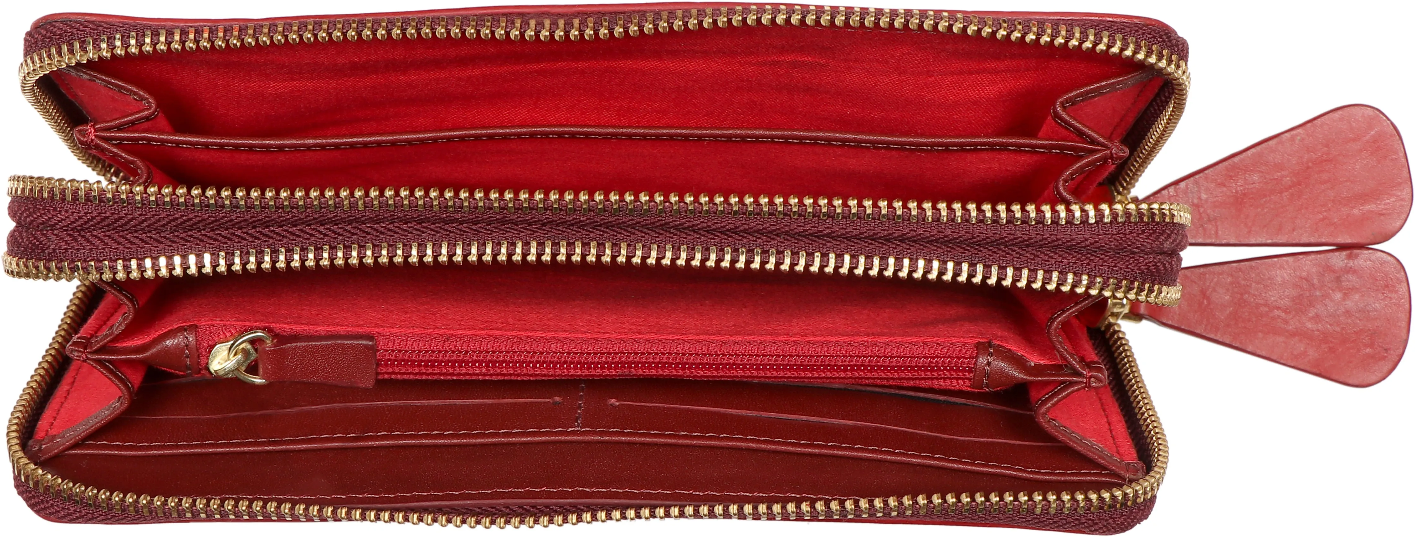 BELLE STAR W4 DOUBLE ZIP AROUND WALLET