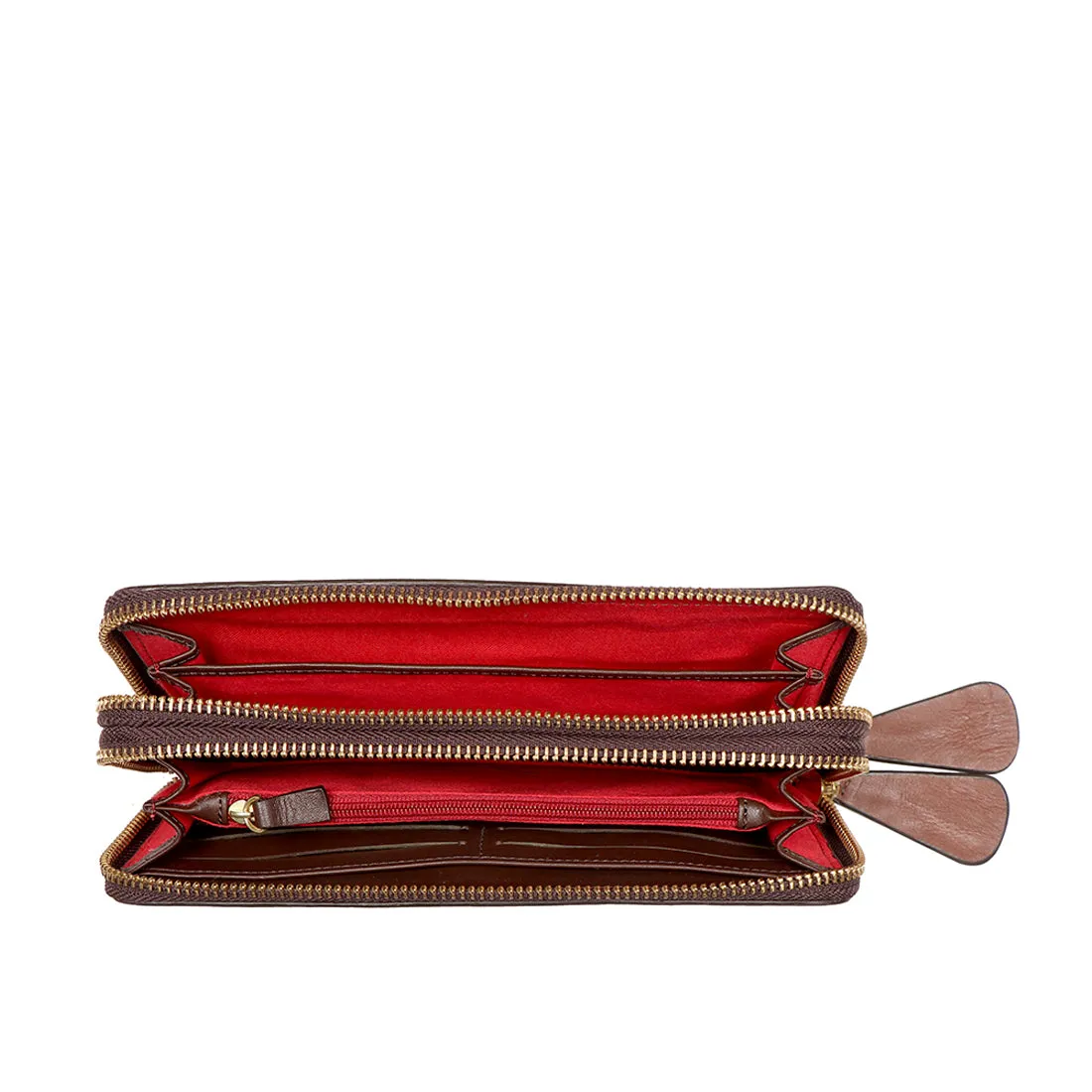 BELLE STAR W4 DOUBLE ZIP AROUND WALLET