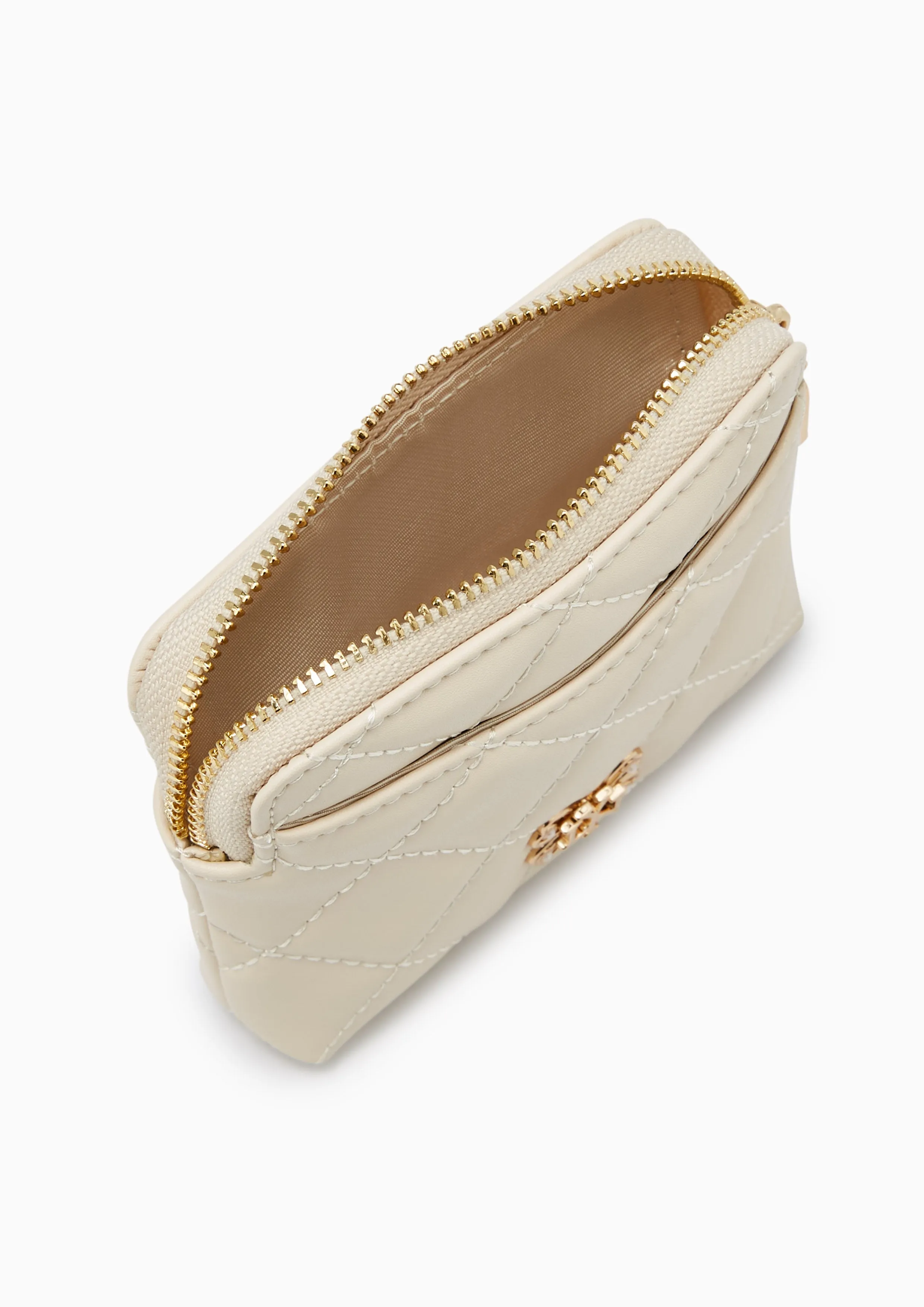 Butterfly Coin Pouch Pocket Ivory