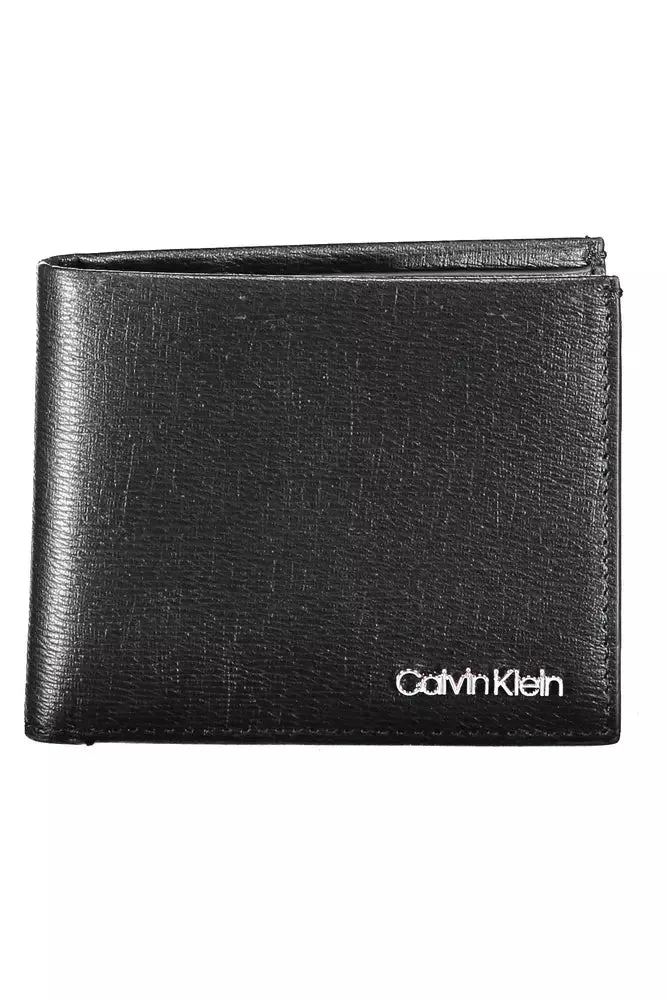 Calvin Klein Black Leather Men Wallet