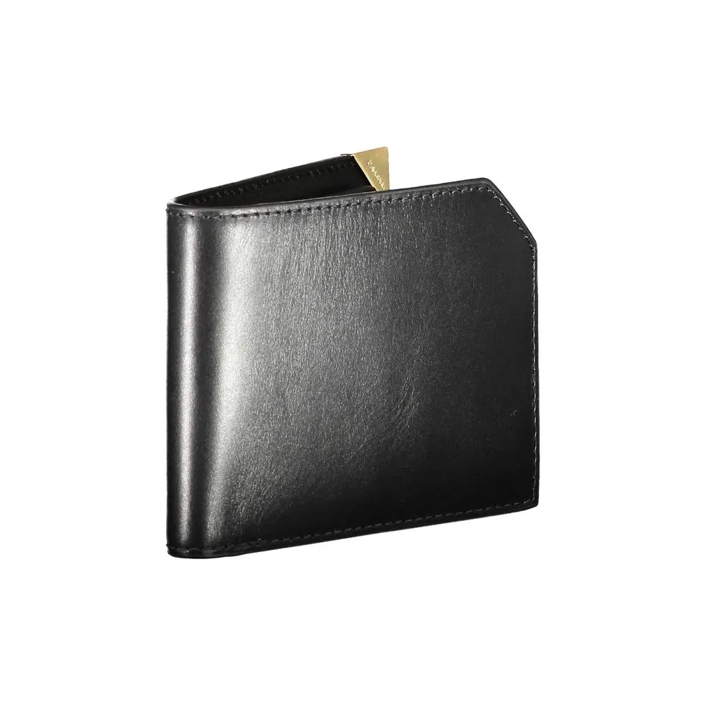 Calvin Klein Black Leather Mens Wallet