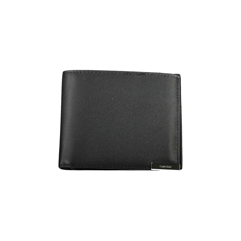 Calvin Klein Black Polyethylene Men Wallet
