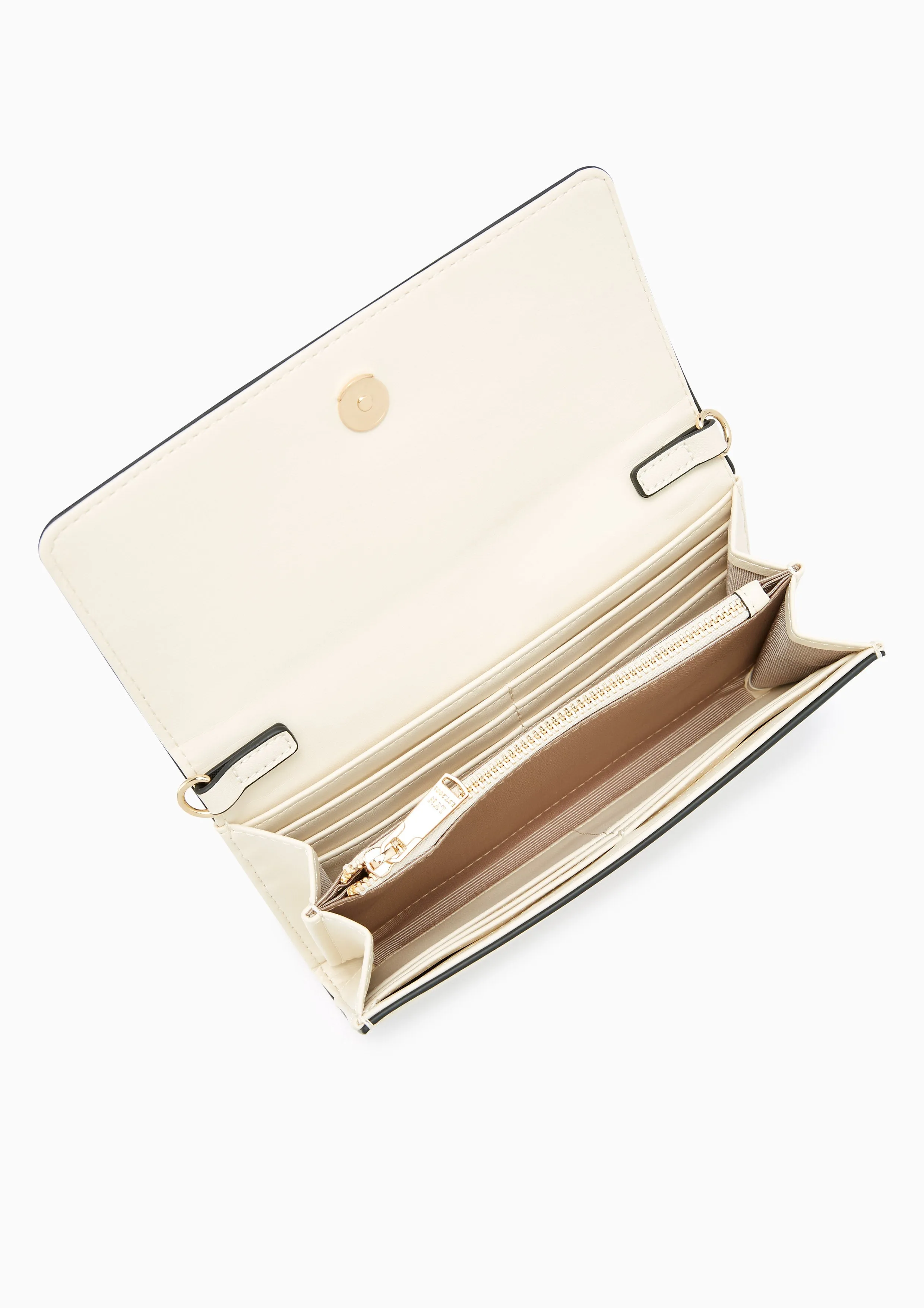 Candicie Long Wallet Beige