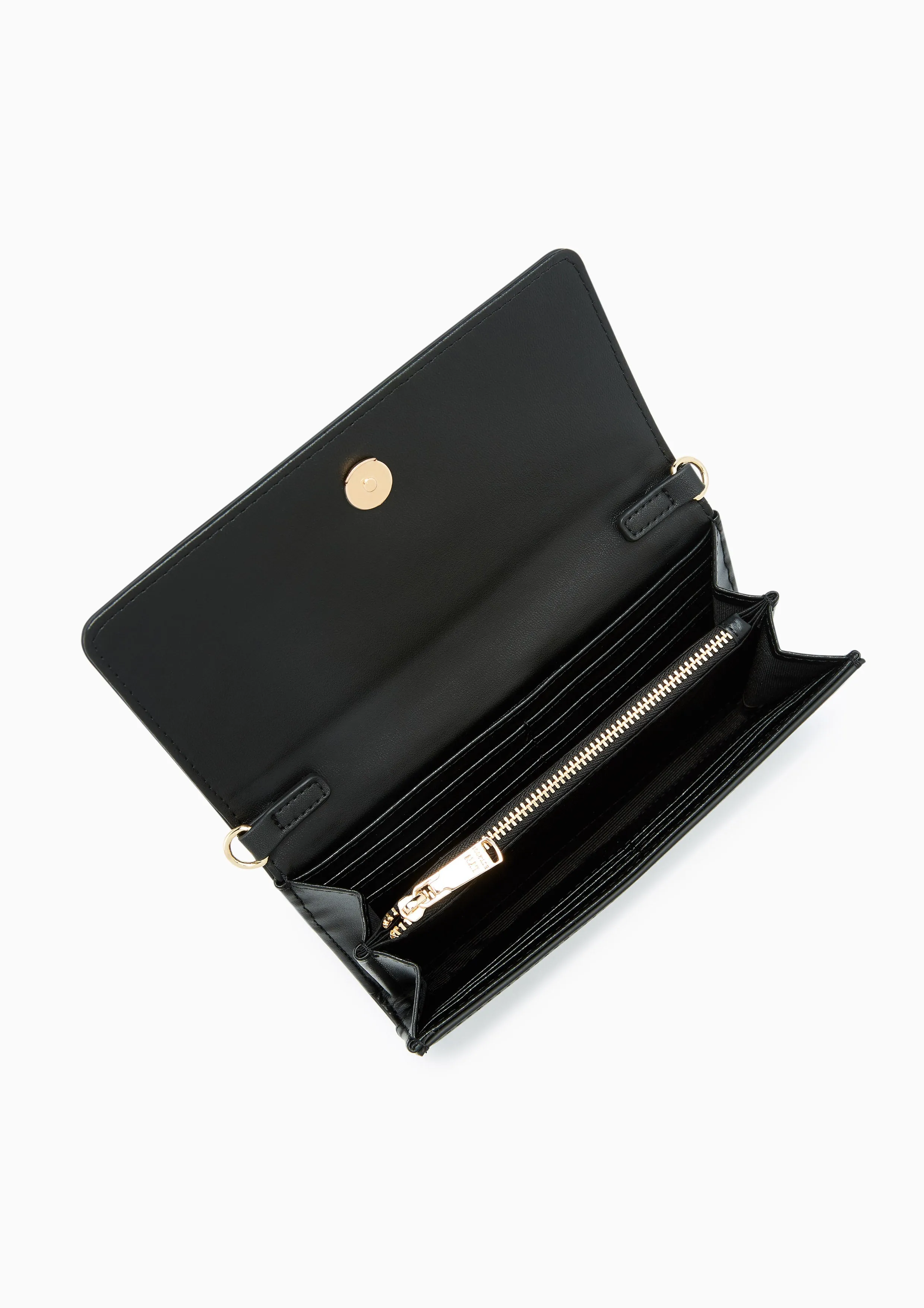 Candicie Long Wallet Black