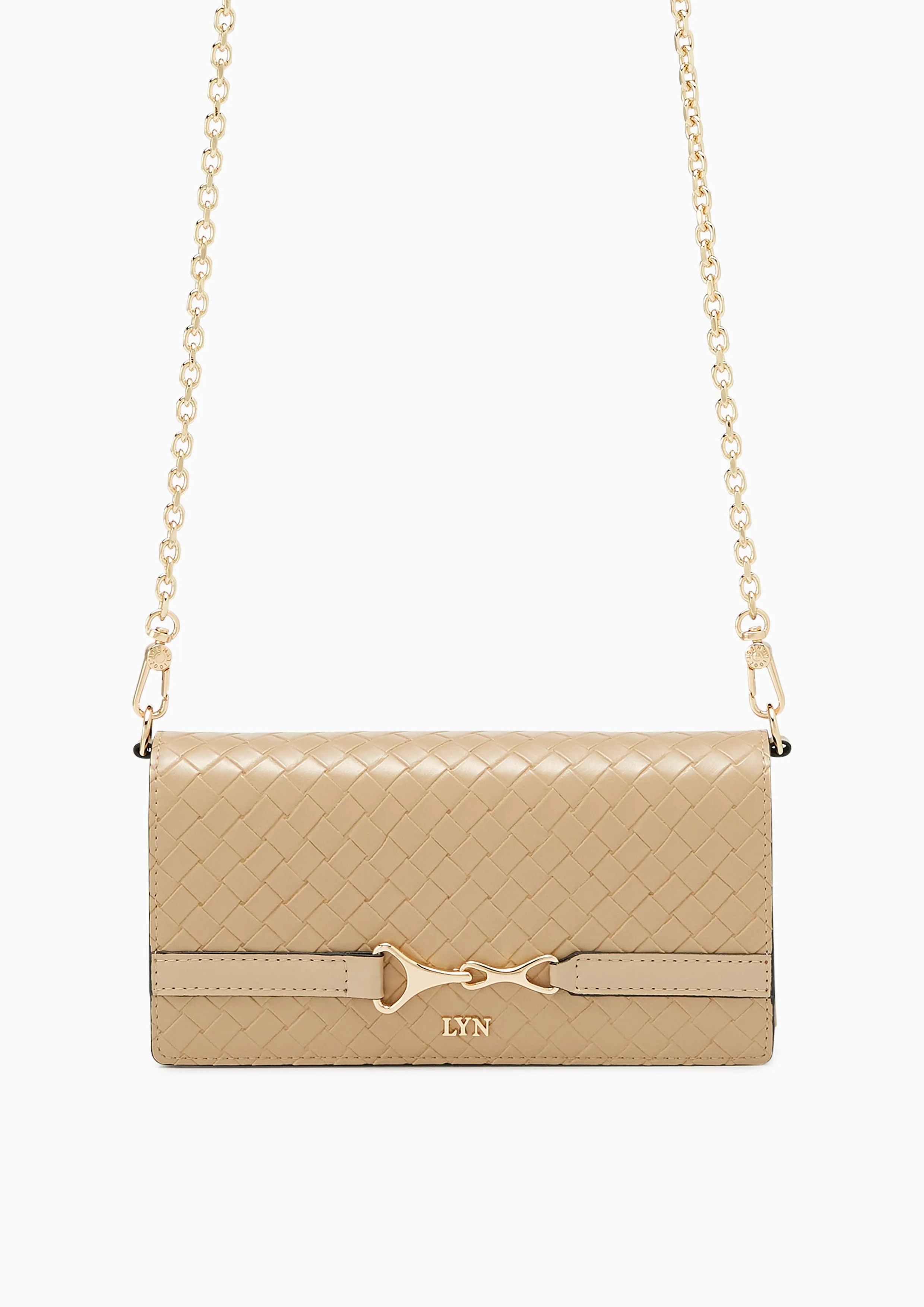 Celestia Long Wallet Beige