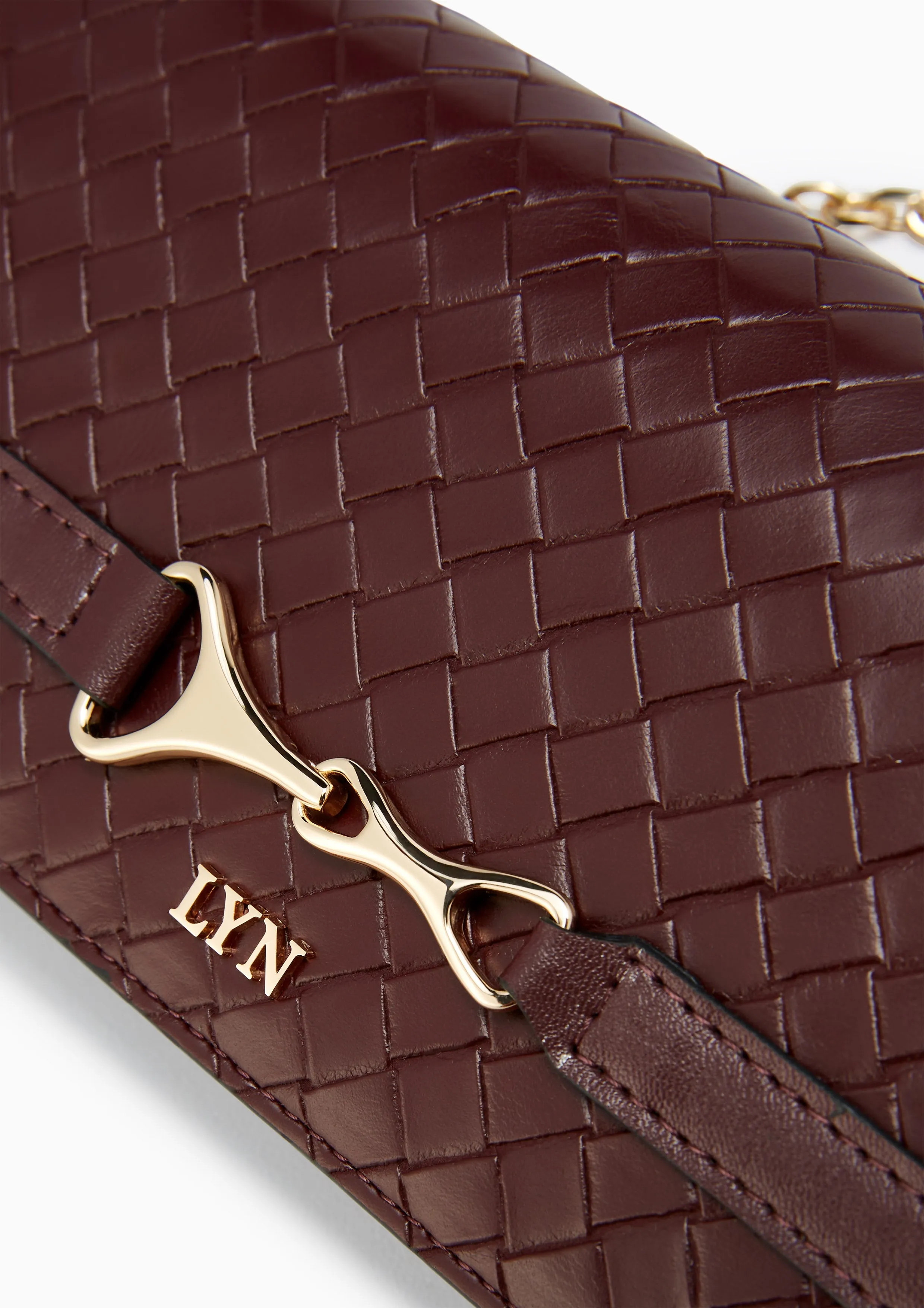 Celestia Long Wallet Dark Red