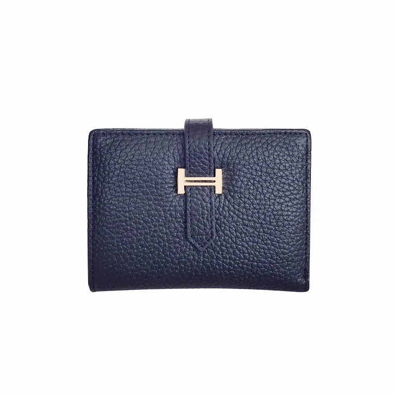 Chic Drawstring Wallet: High-Quality leather Elegance