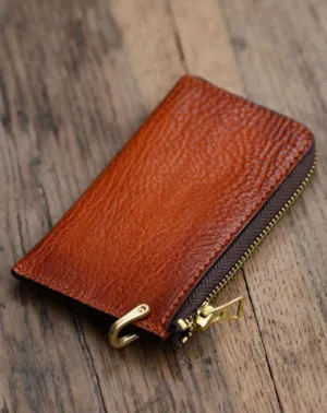 Cool Leather Mens Black Key Chain Wallet Car Key Wallet Brown Car Key Case Keys Holder for Men