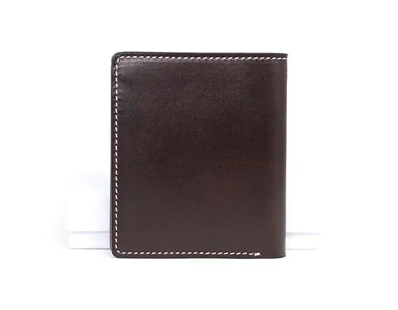 Cool Leather Mens Small Wallets Front Pocket Wallet Slim Wallet for Men