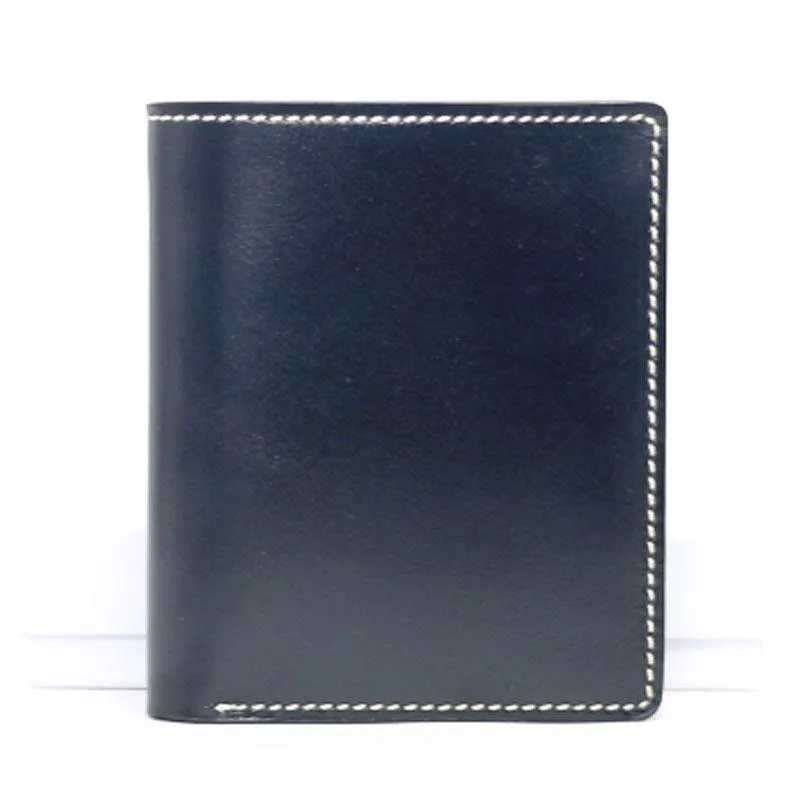 Cool Leather Mens Small Wallets Front Pocket Wallet Slim Wallet for Men
