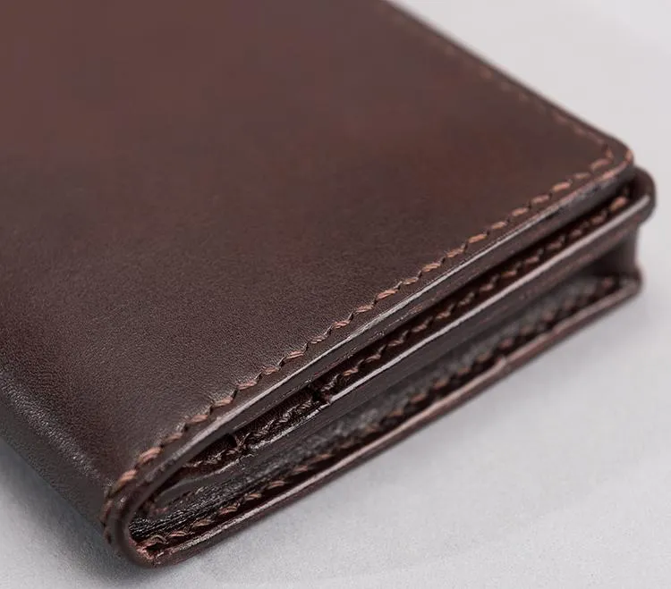 Cool Leather Mens Travel Long Wallets Passport Leather Wallet Long Wallets for Men