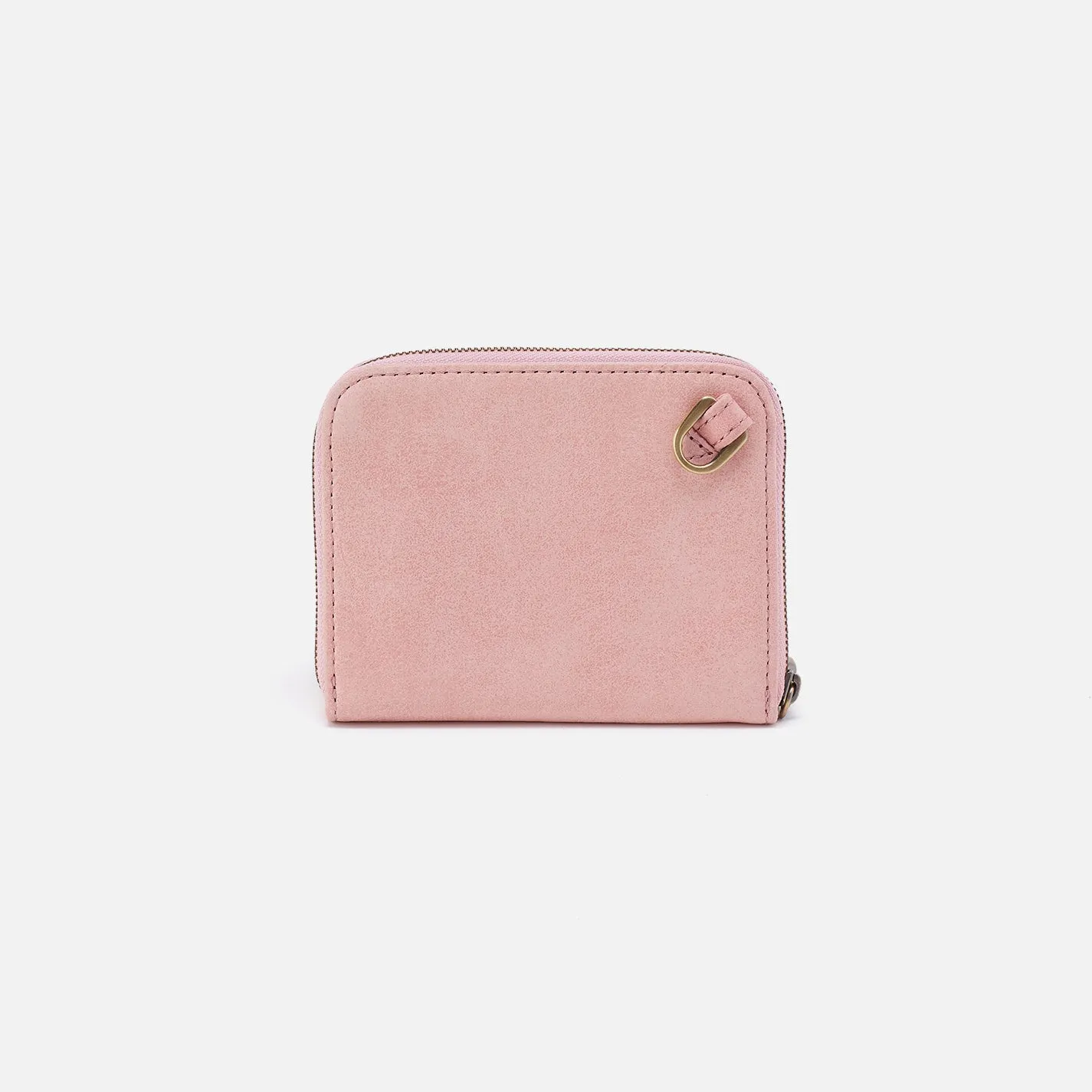 Cora Wallet Wristlet In Buffed Leather - Petal