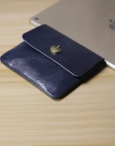 Cute Women Brown Leather Mini Coin Wallet Small Change Wallet For Women