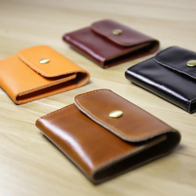 Cute Women Leather Mini Zip Coin Wallet Black Change Wallets Slim Billfold Wallet For Women