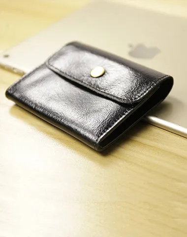 Cute Women Leather Mini Zip Coin Wallet Orange Change Wallets Slim Billfold Wallet For Women
