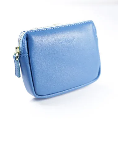 Cute Women Red Leather Mini Zip Billfold Wallet Coin Wallet Small Zip Change Wallets For Women