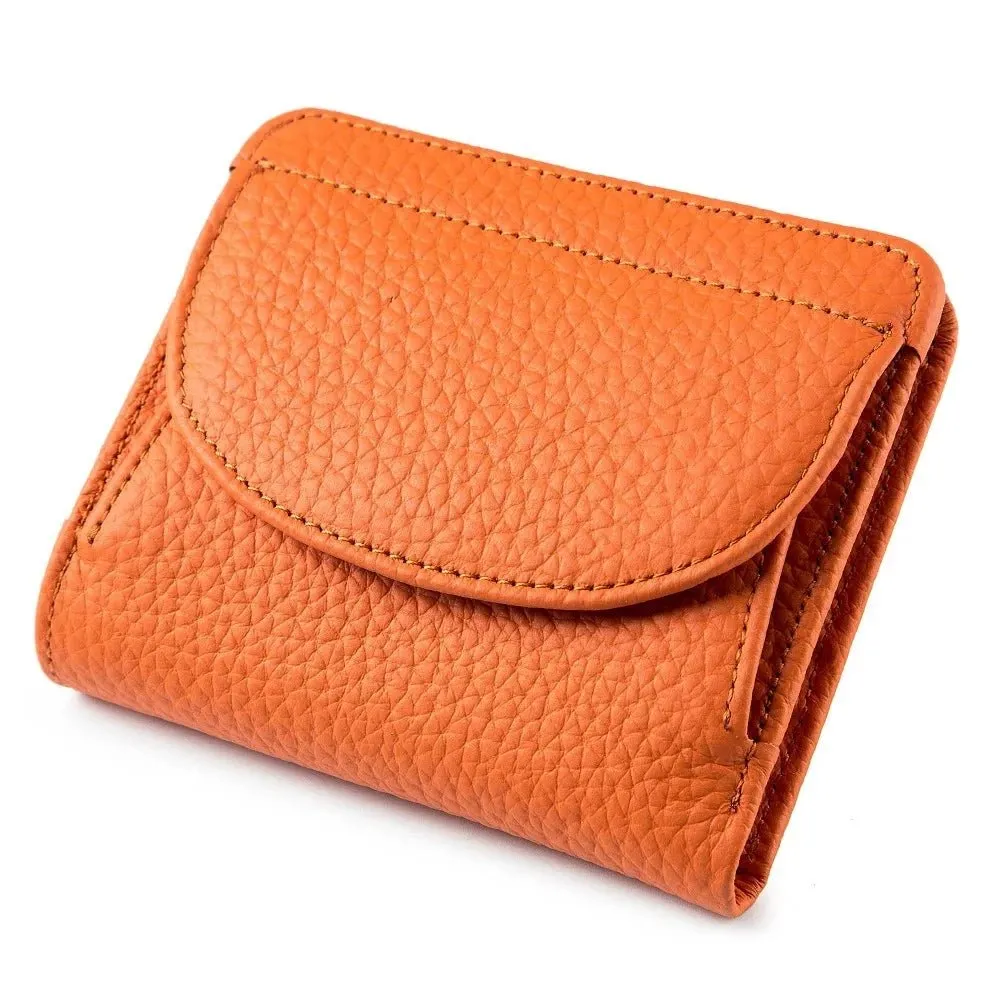 Designer Leather Clutch: Compact Elegance
