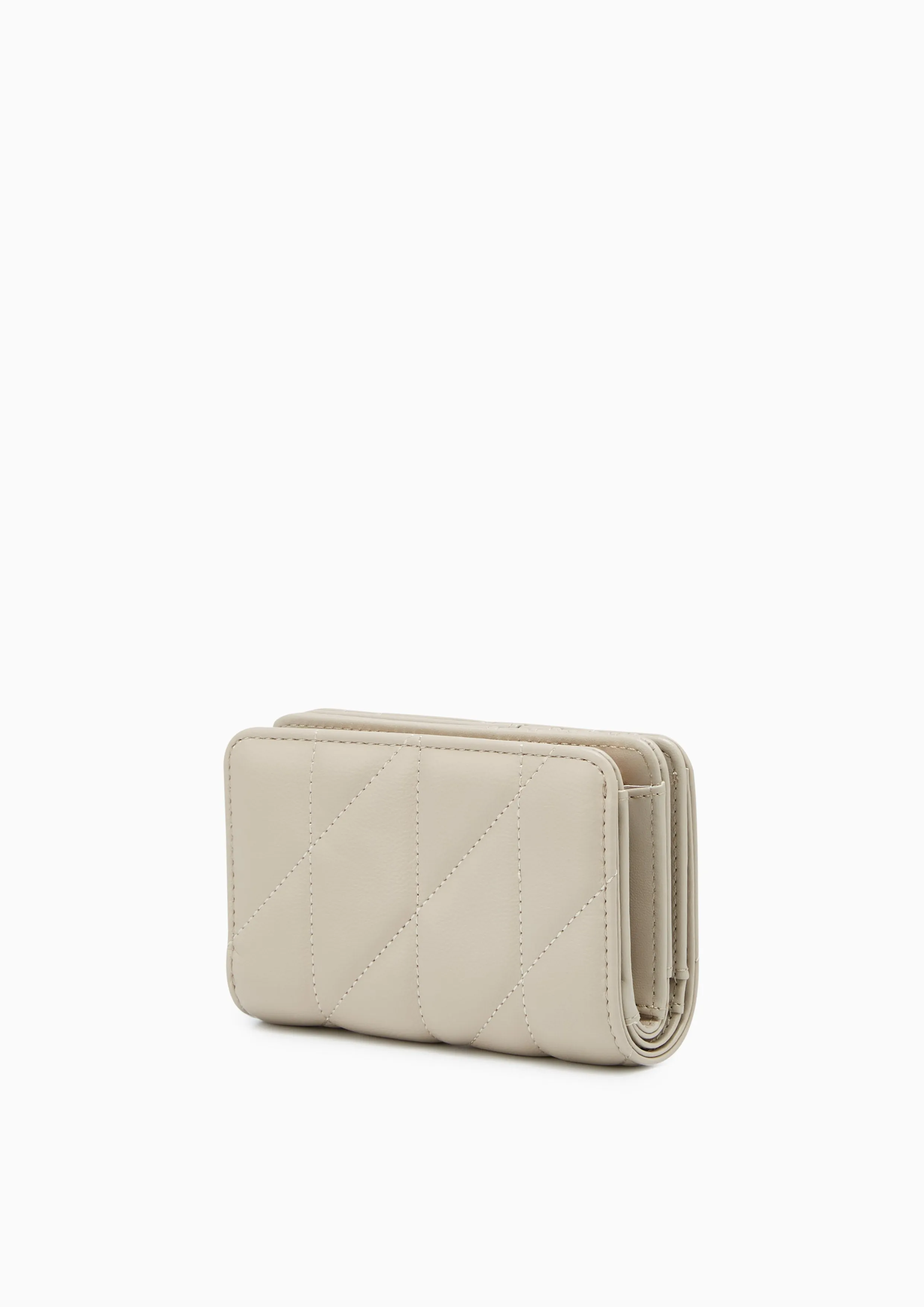 Diana Short Wallet Beige