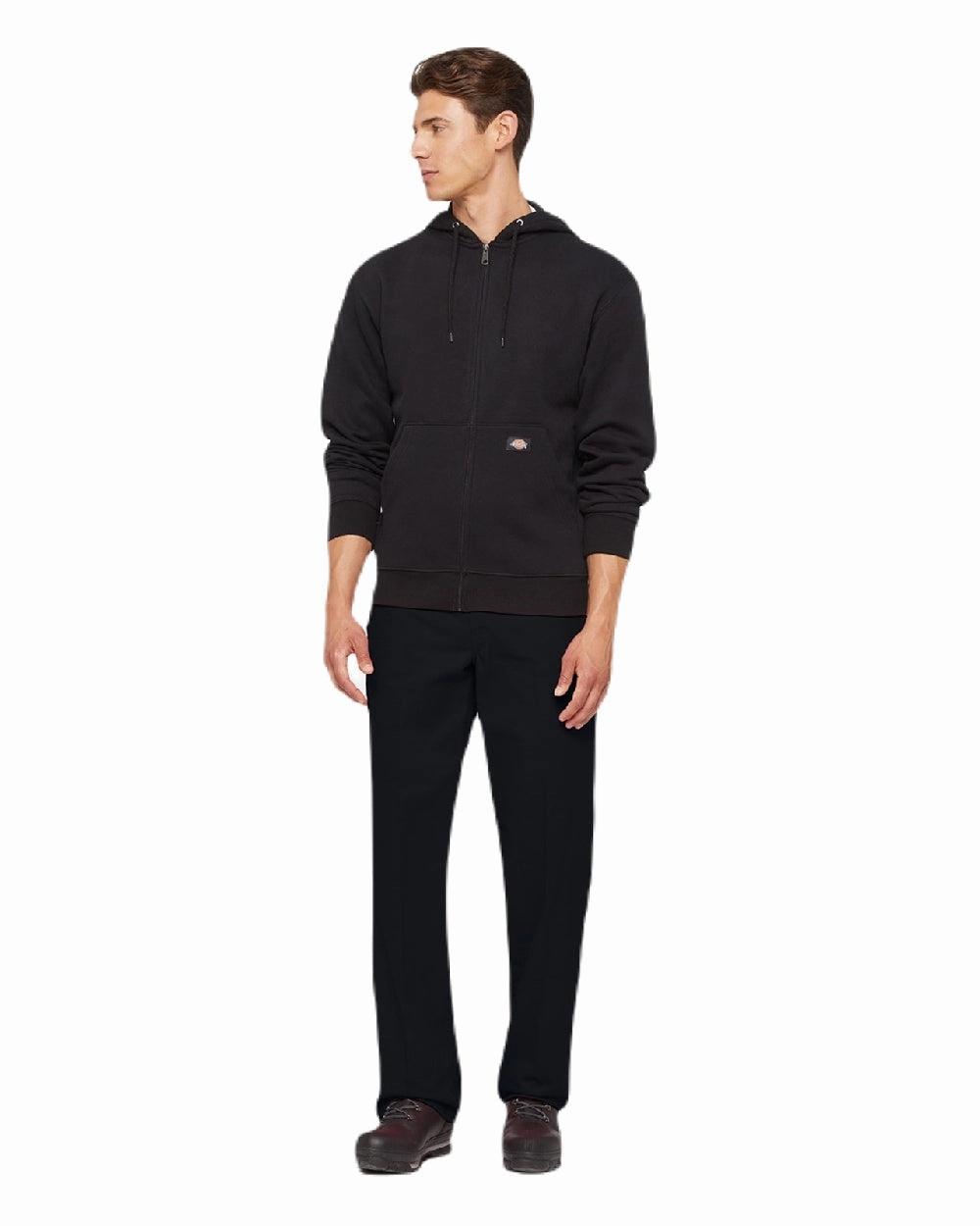 Dickies Mens Everyday Full Zip Fleece Hoodie
