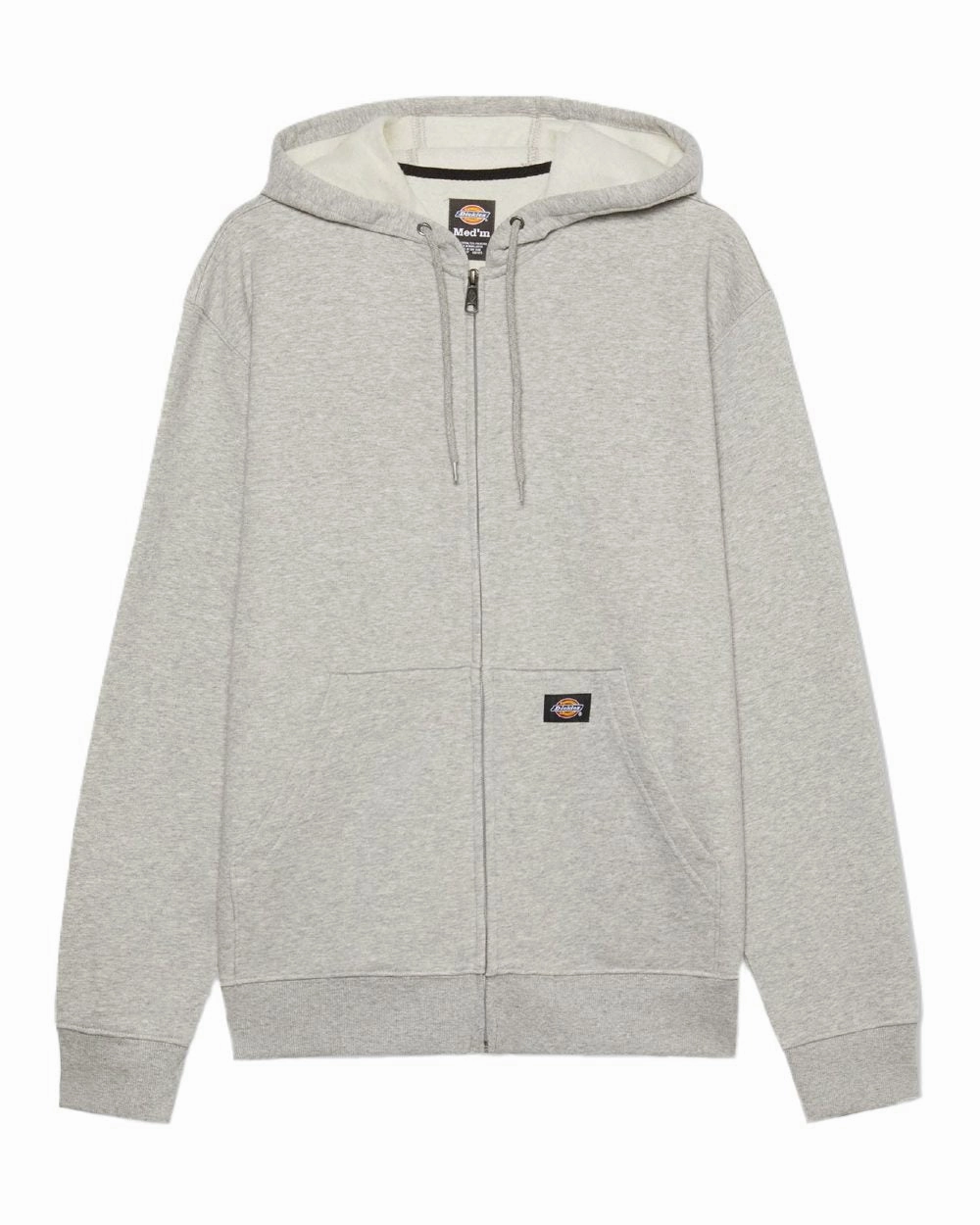 Dickies Mens Everyday Full Zip Fleece Hoodie