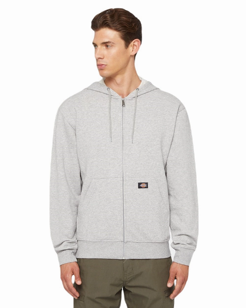 Dickies Mens Everyday Full Zip Fleece Hoodie