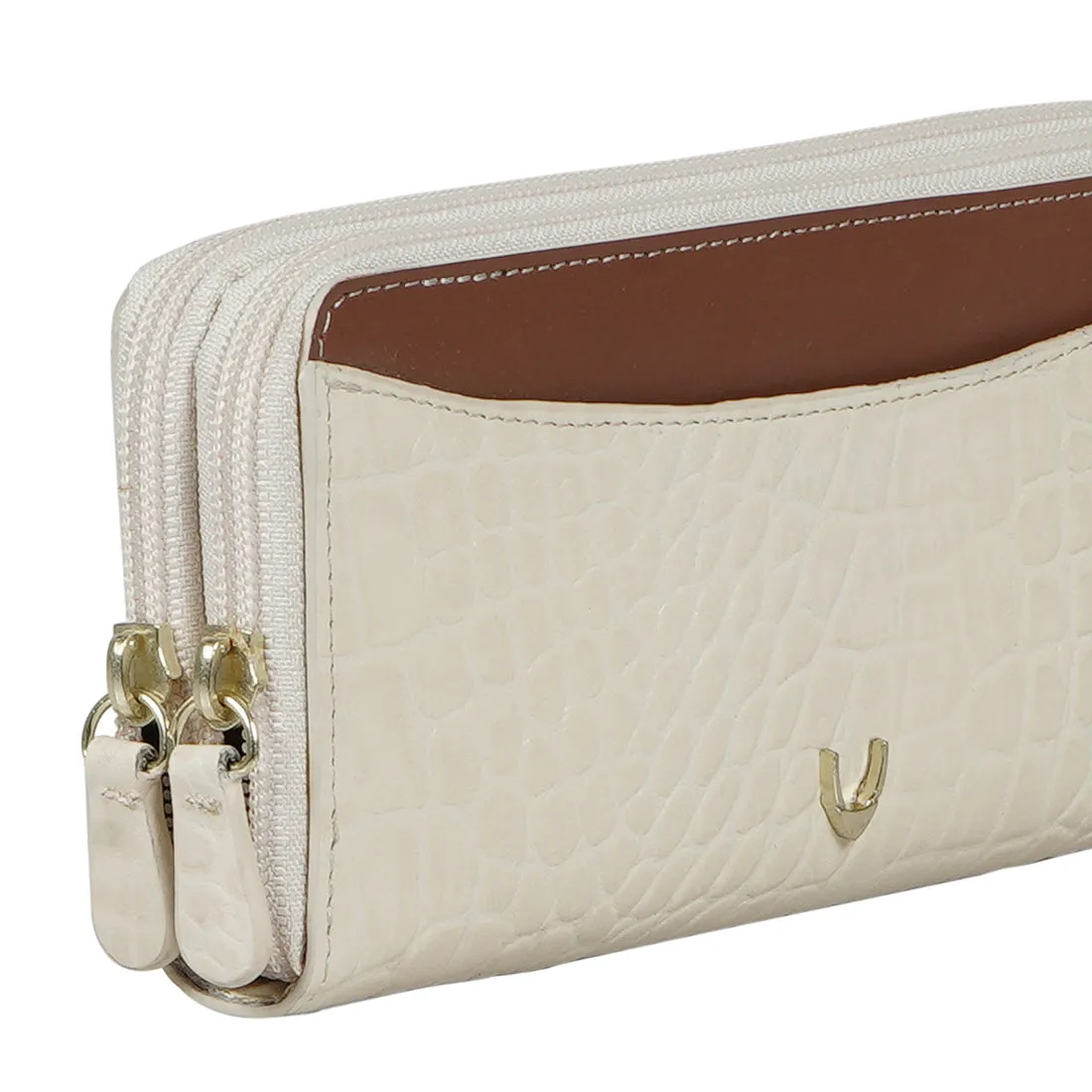 EE LILAC W1-M DBLE ZIP AROUND WALLET