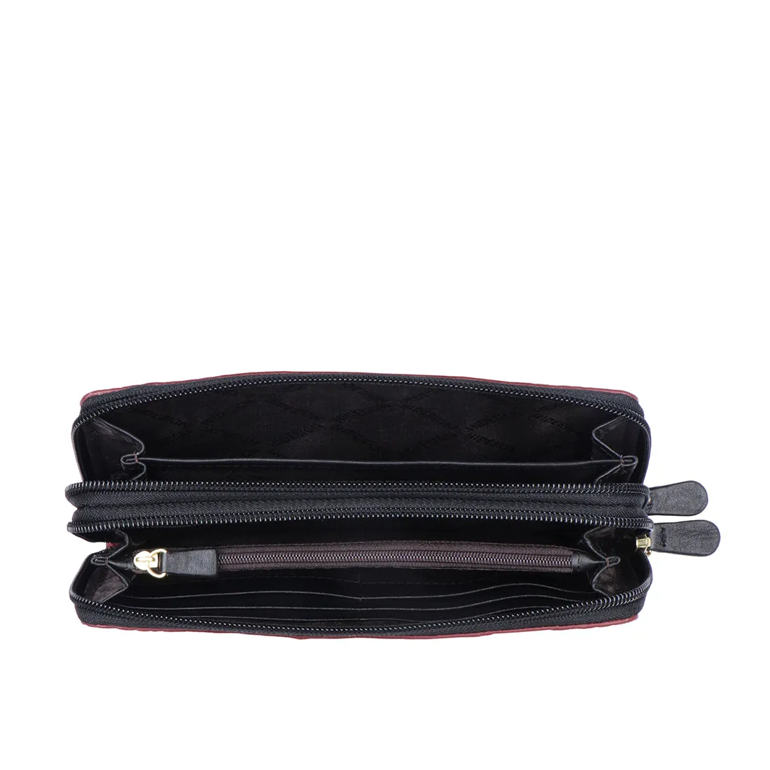 EE VIOLA W2-M DOUBLE ZIP AROUND WALLET