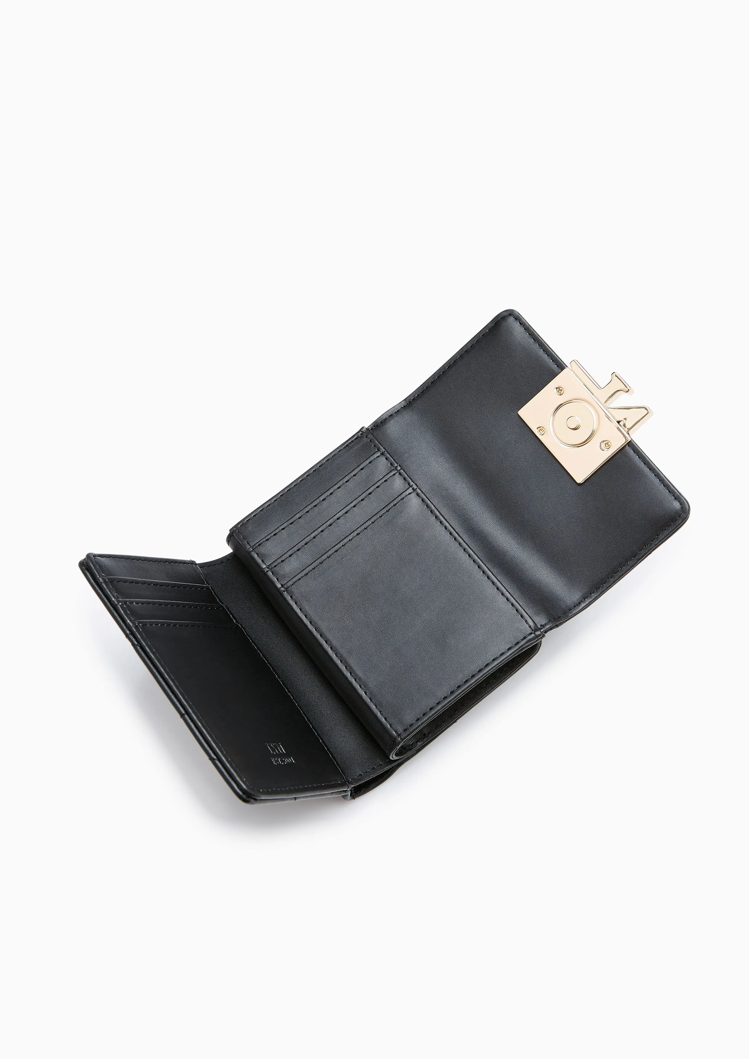 Gaston Short Wallet Black