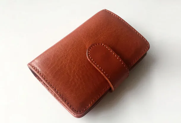 Genuine Leather Cute billfold Slim Multi Wallet Card Holder Wallet Purse For Women Girl