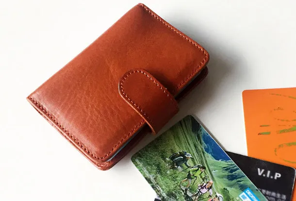 Genuine Leather Cute billfold Slim Multi Wallet Card Holder Wallet Purse For Women Girl
