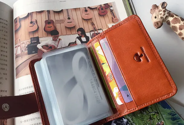 Genuine Leather Cute billfold Slim Multi Wallet Card Holder Wallet Purse For Women Girl