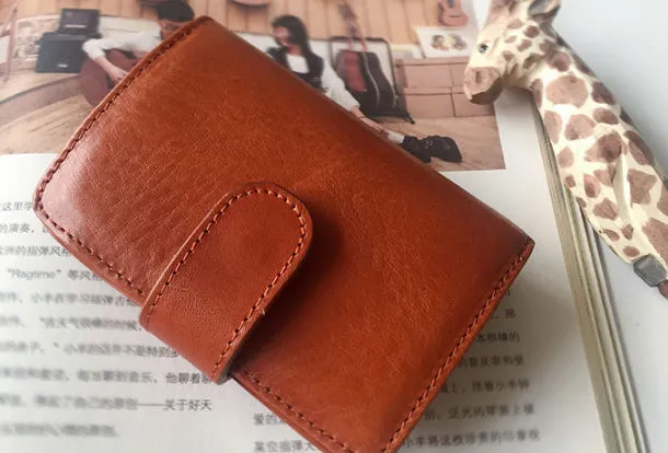 Genuine Leather Cute billfold Slim Multi Wallet Card Holder Wallet Purse For Women Girl