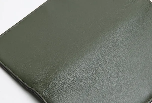 Genuine Leather Cute Long Slim Wallet Clutch Passport Wallet Purse For Women Girl