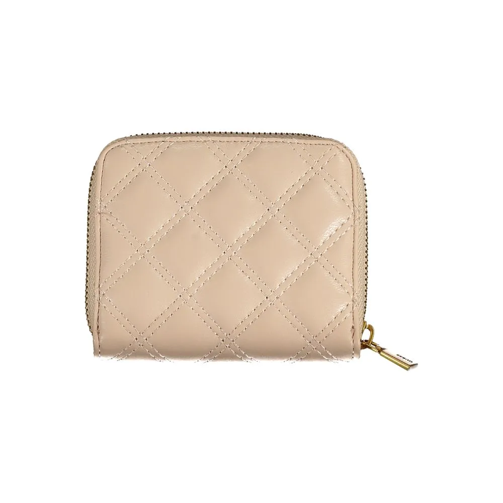 Guess Jeans Beige Polyethylene Wallet