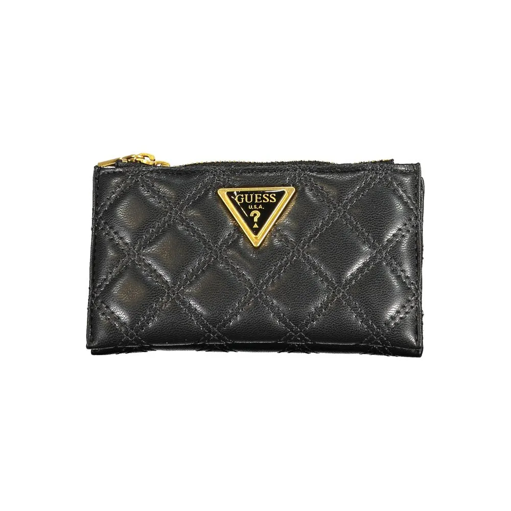 Guess Jeans Black Polyethylene Wallet