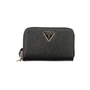 Guess Jeans Black Polyethylene Wallet