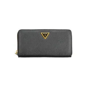 Guess Jeans Black Polyethylene Wallet