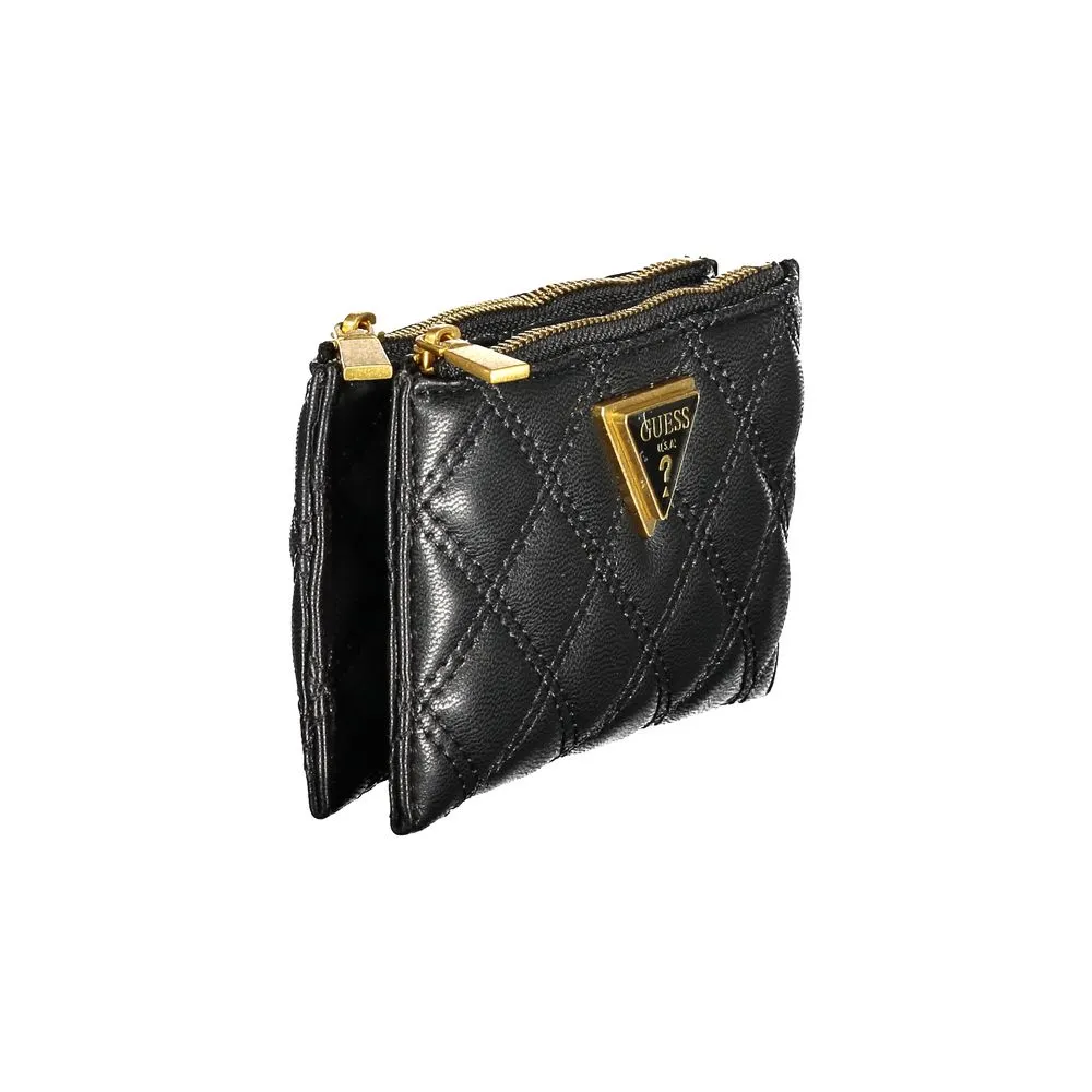 Guess Jeans Black Polyethylene Wallet