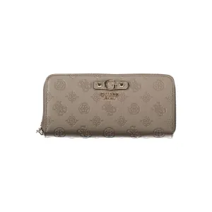Guess Jeans Brown Polyethylene Wallet