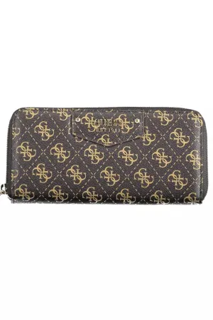 Guess Jeans Brown Polyethylene Women Wallet